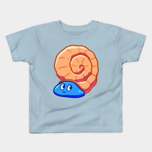 Snail Slime Kids T-Shirt